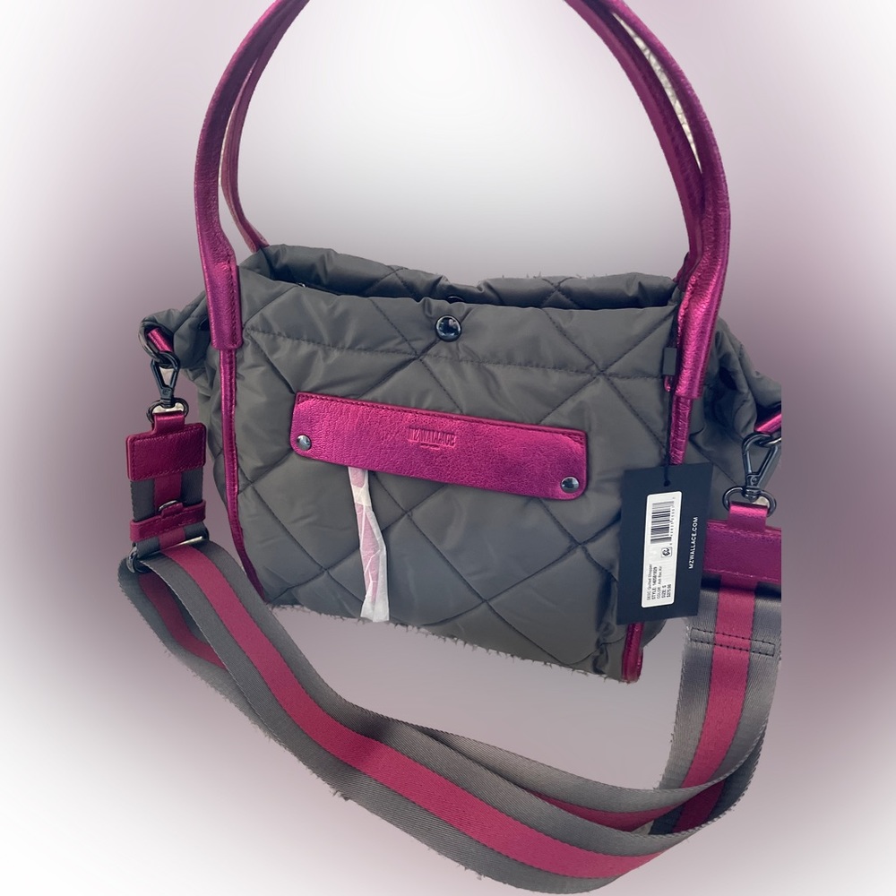 MZ WALLACE small quilted Madison Shopper